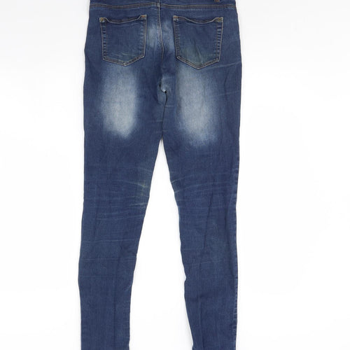 Skinny Womens Blue  Denim Skinny Jeans Size 10 L30 in