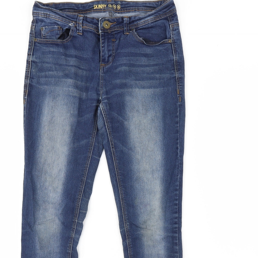 Skinny Womens Blue  Denim Skinny Jeans Size 10 L30 in