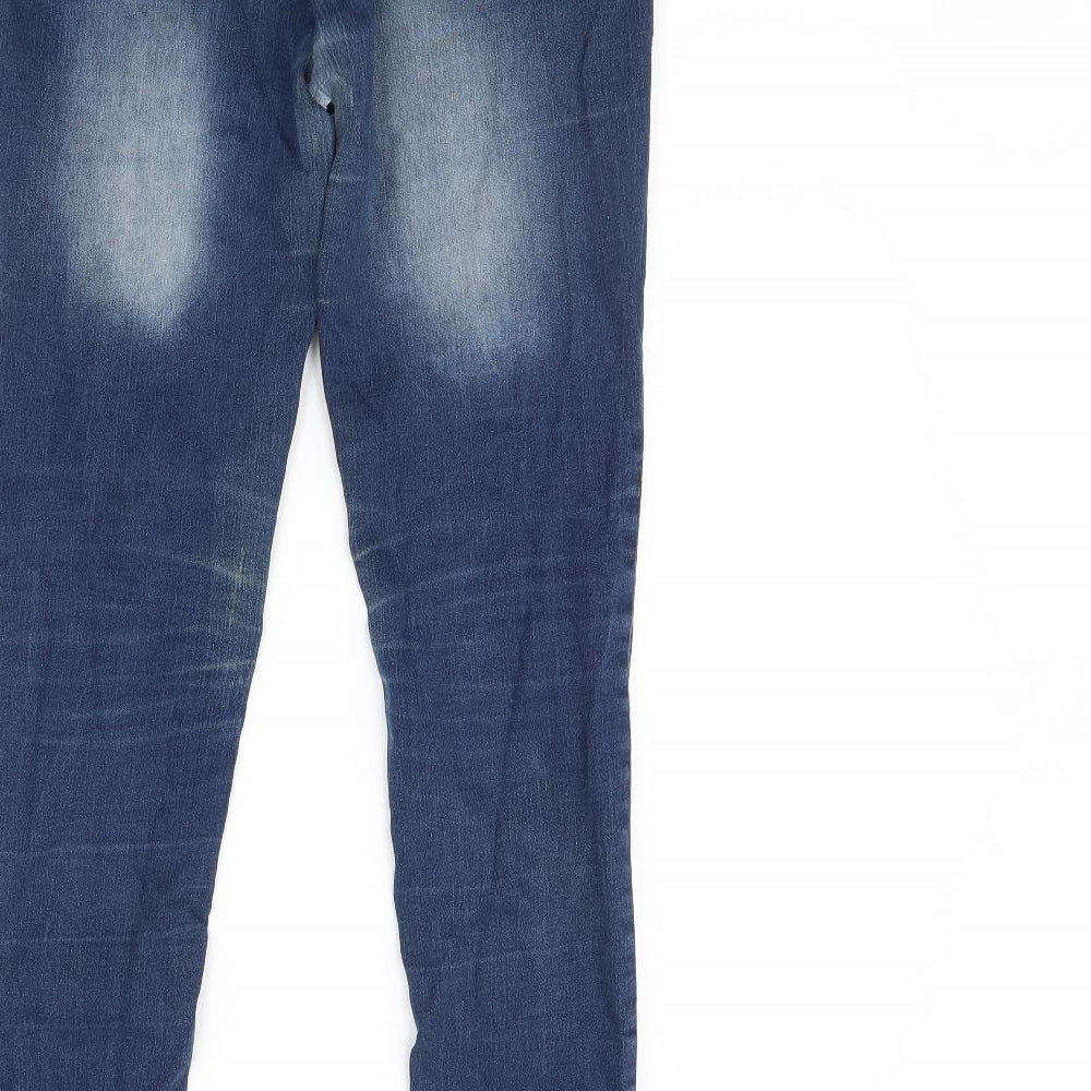 Skinny Womens Blue  Denim Skinny Jeans Size 10 L30 in
