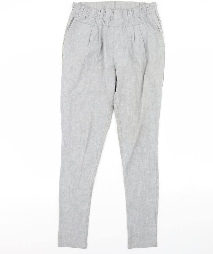 Kaffe Womens Grey   Capri Leggings Size 8 L28 in