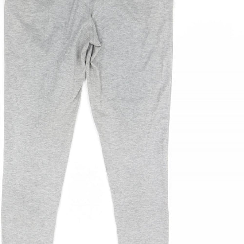 Kaffe Womens Grey   Capri Leggings Size 8 L28 in