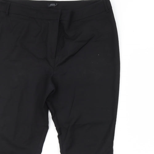 Papaya Womens Black   Trousers  Size 20 L30 in