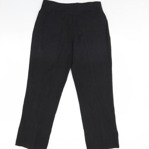 Anista Womens Black   Trousers  Size 12 L29 in