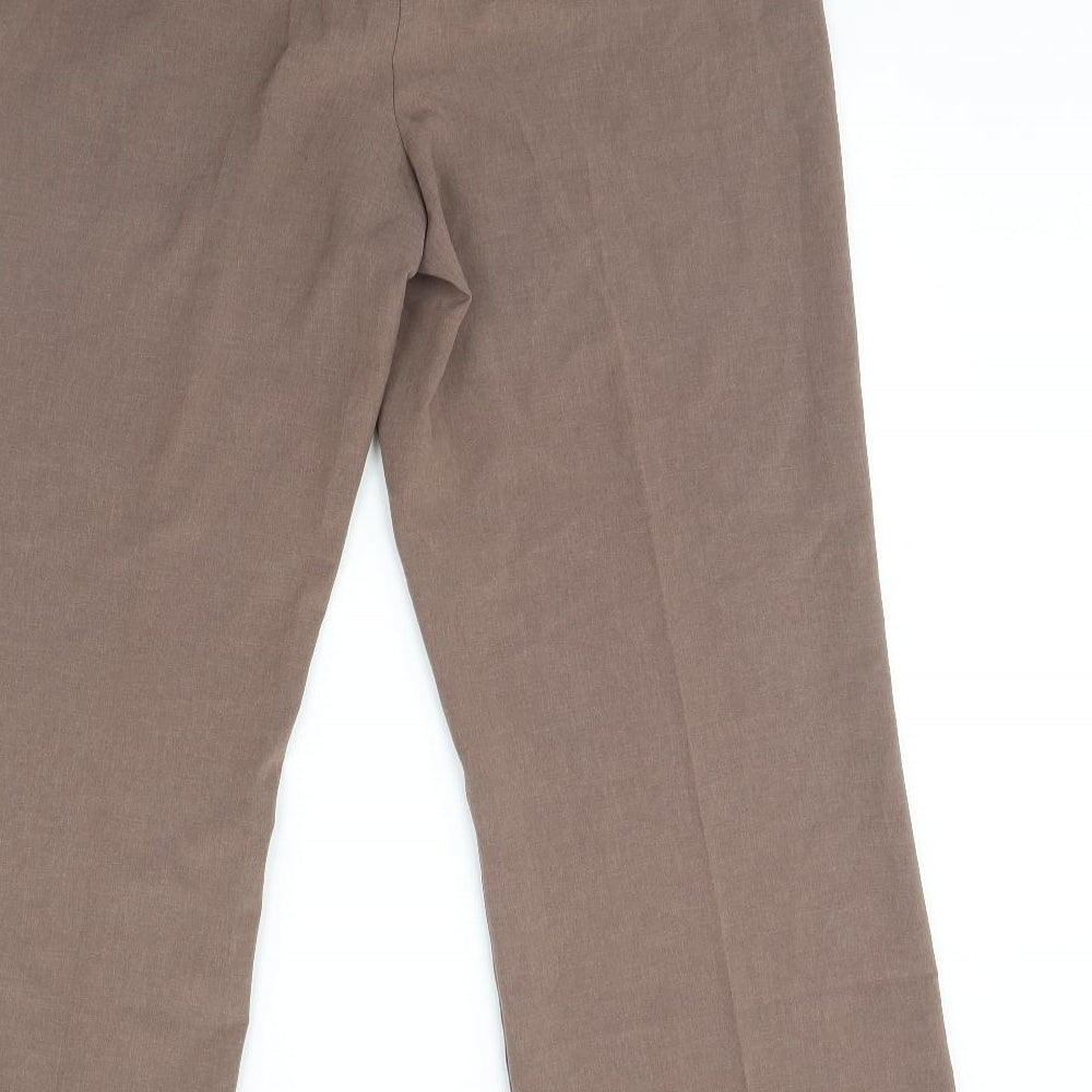 Preworn Womens Brown   Trousers  Size 38 L30 in