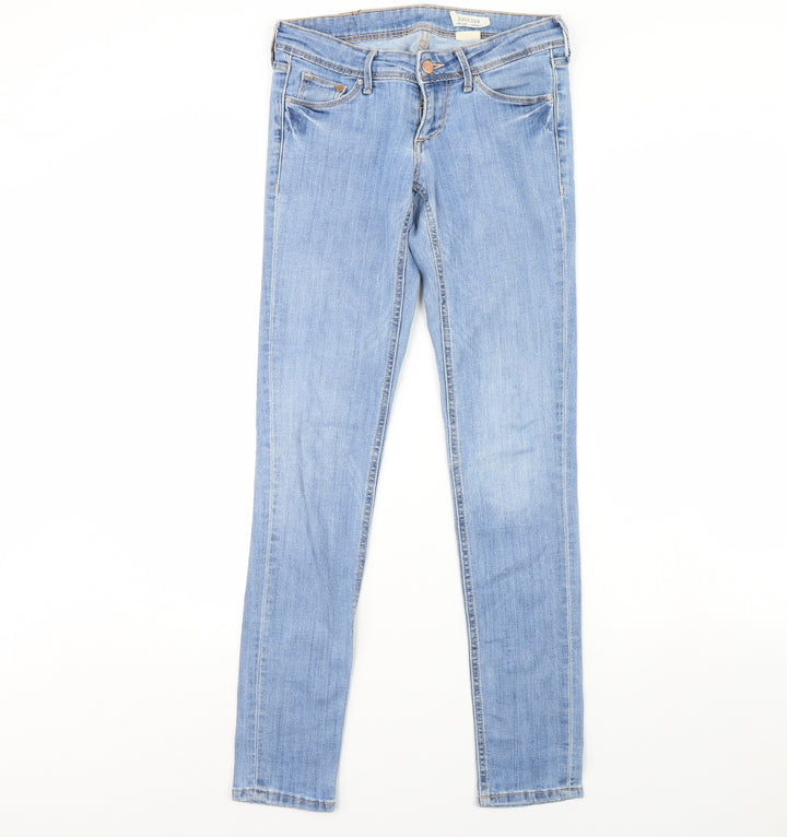 Preworn Womens Blue   Straight Jeans Size 26 in L32 in
