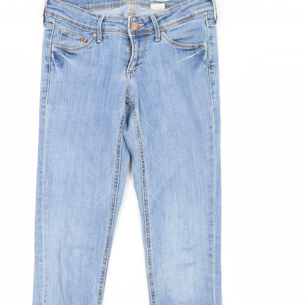 Preworn Womens Blue   Straight Jeans Size 26 in L32 in