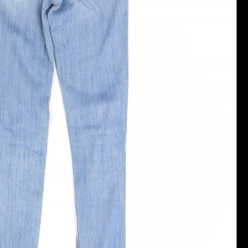 Preworn Womens Blue   Straight Jeans Size 26 in L32 in