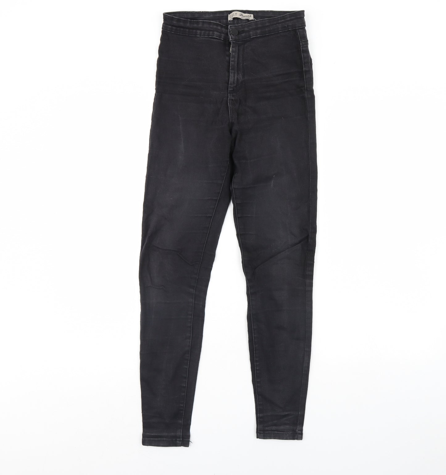 Denim & Co. Womens Black  Denim Skinny Jeans Size 8 L29 in