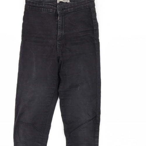 Denim & Co. Womens Black  Denim Skinny Jeans Size 8 L29 in