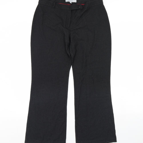 NEXT Womens Black   Bloomer Trousers Size 14 L30 in