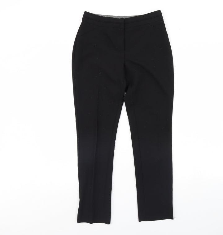 Debenhams Womens Black Dress Pants Trousers Size 6 L29 in