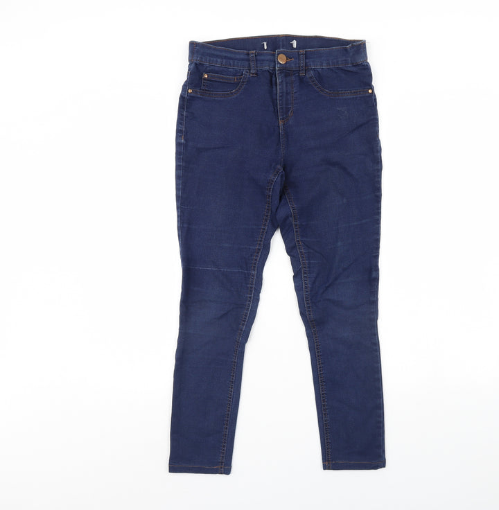 George Womens Blue Denim Skinny Jeans Size S L25 in