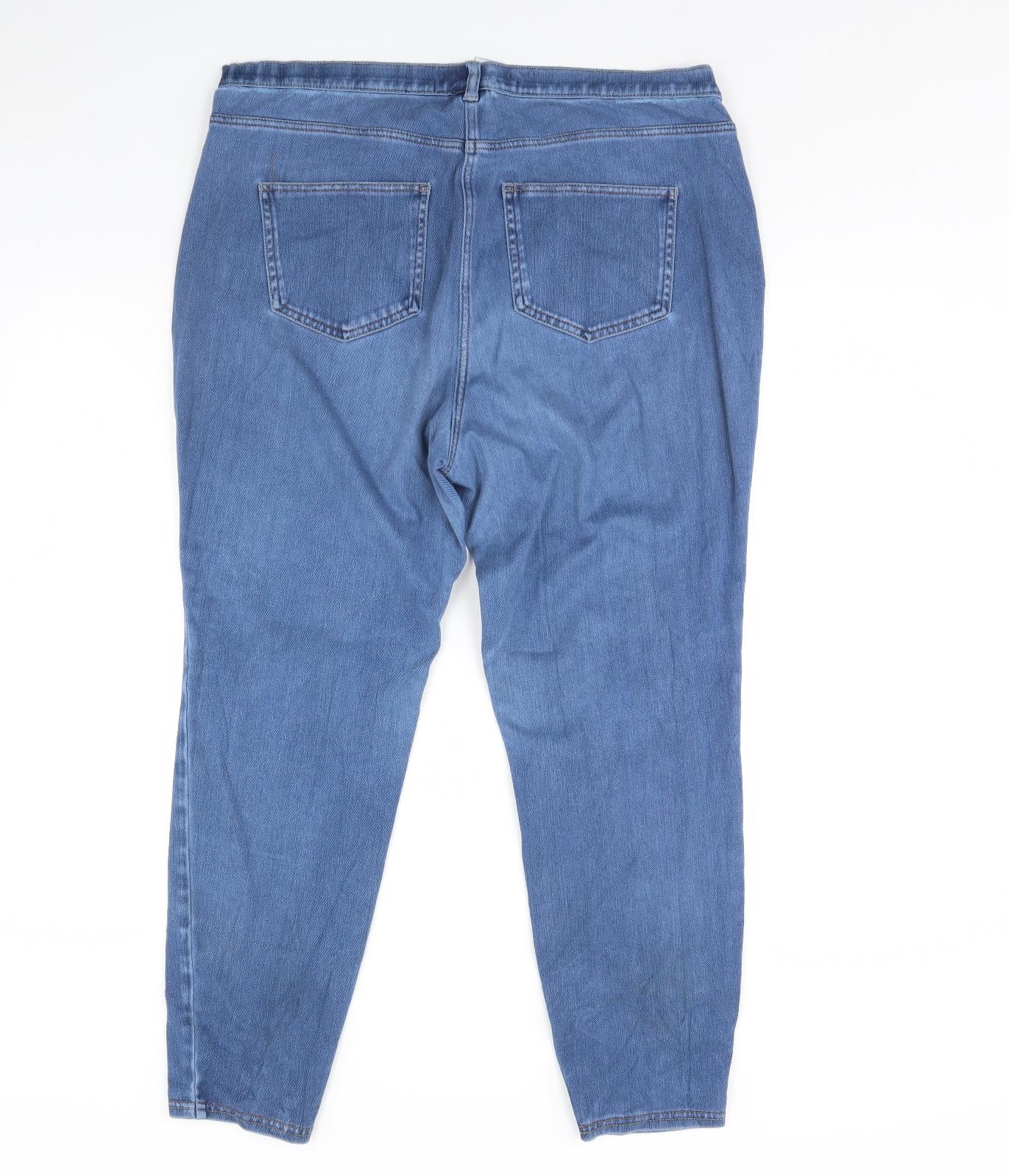 NEXT Womens Blue  Denim Jegging Jeans Size 18 L29 in