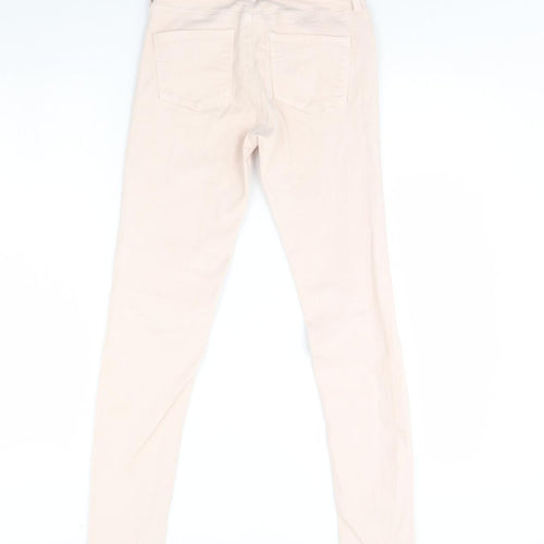 FC Jeans Womens Pink  Denim Skinny Jeans Size 6 L28 in