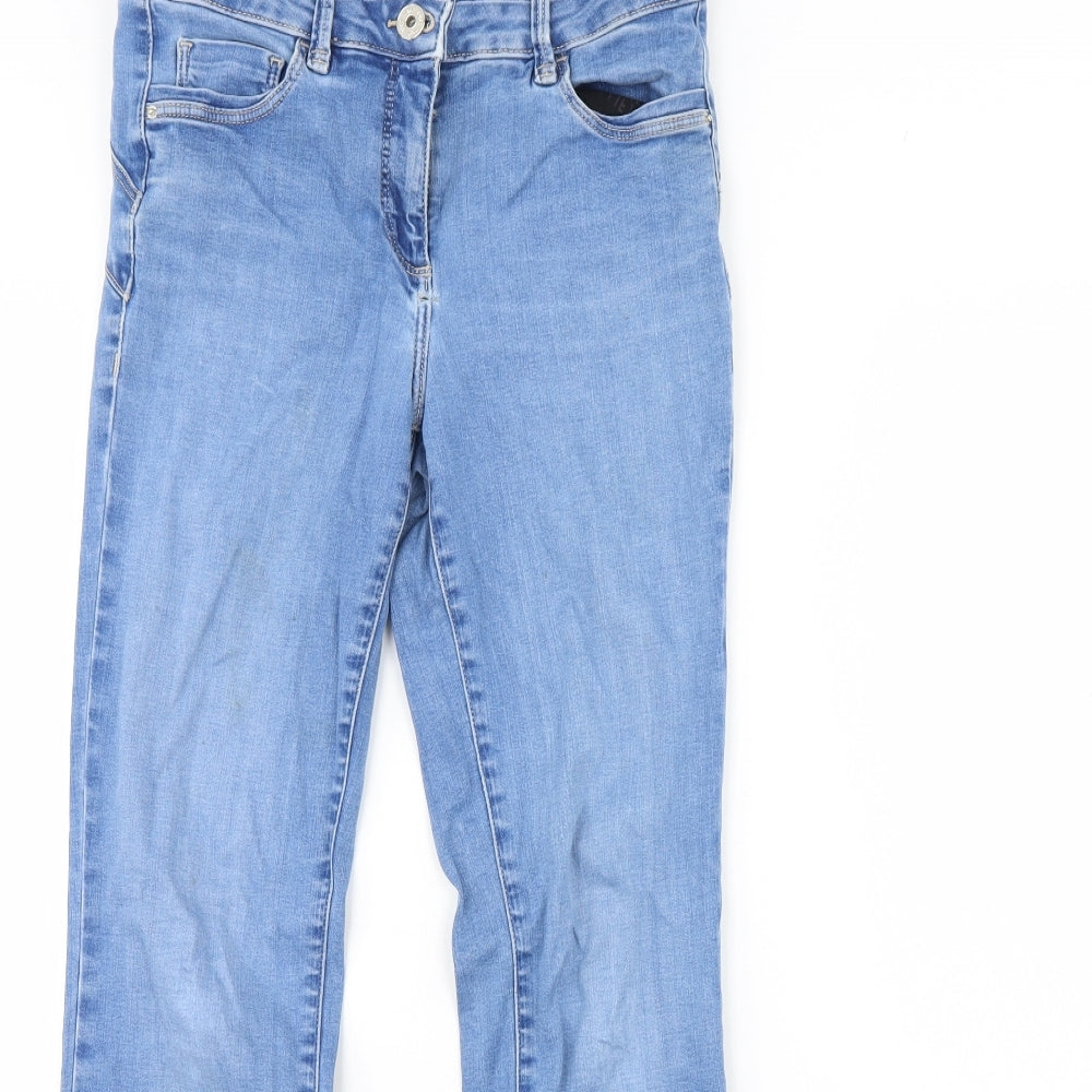 NEXT Womens Blue  Denim Skinny Jeans Size 12 L30 in