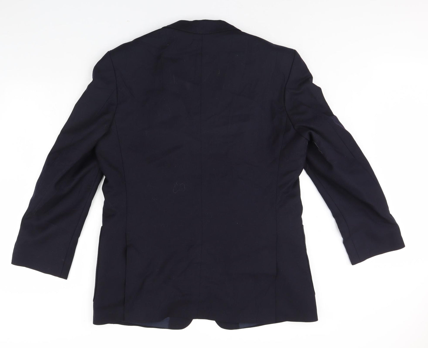 Preworn Mens Blue   Jacket Blazer Size 42  - Shoulder Pads