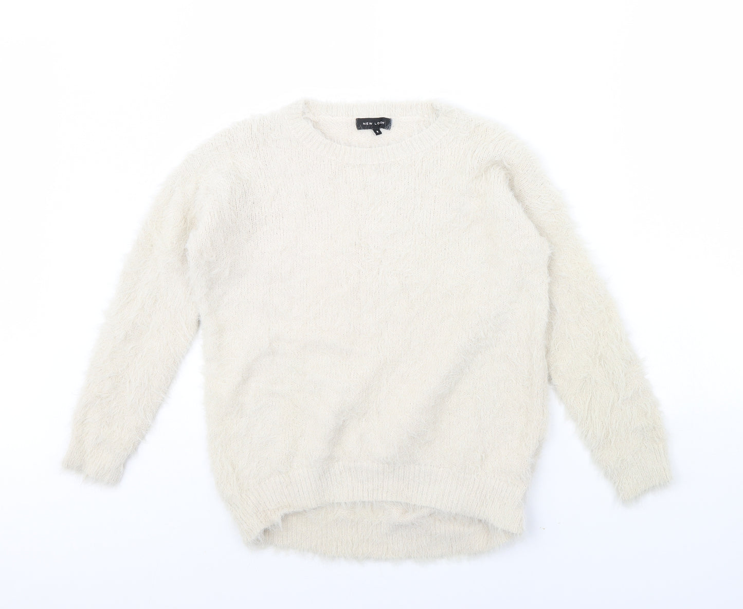 New Look Womens Ivory   Pullover Jumper Size 8