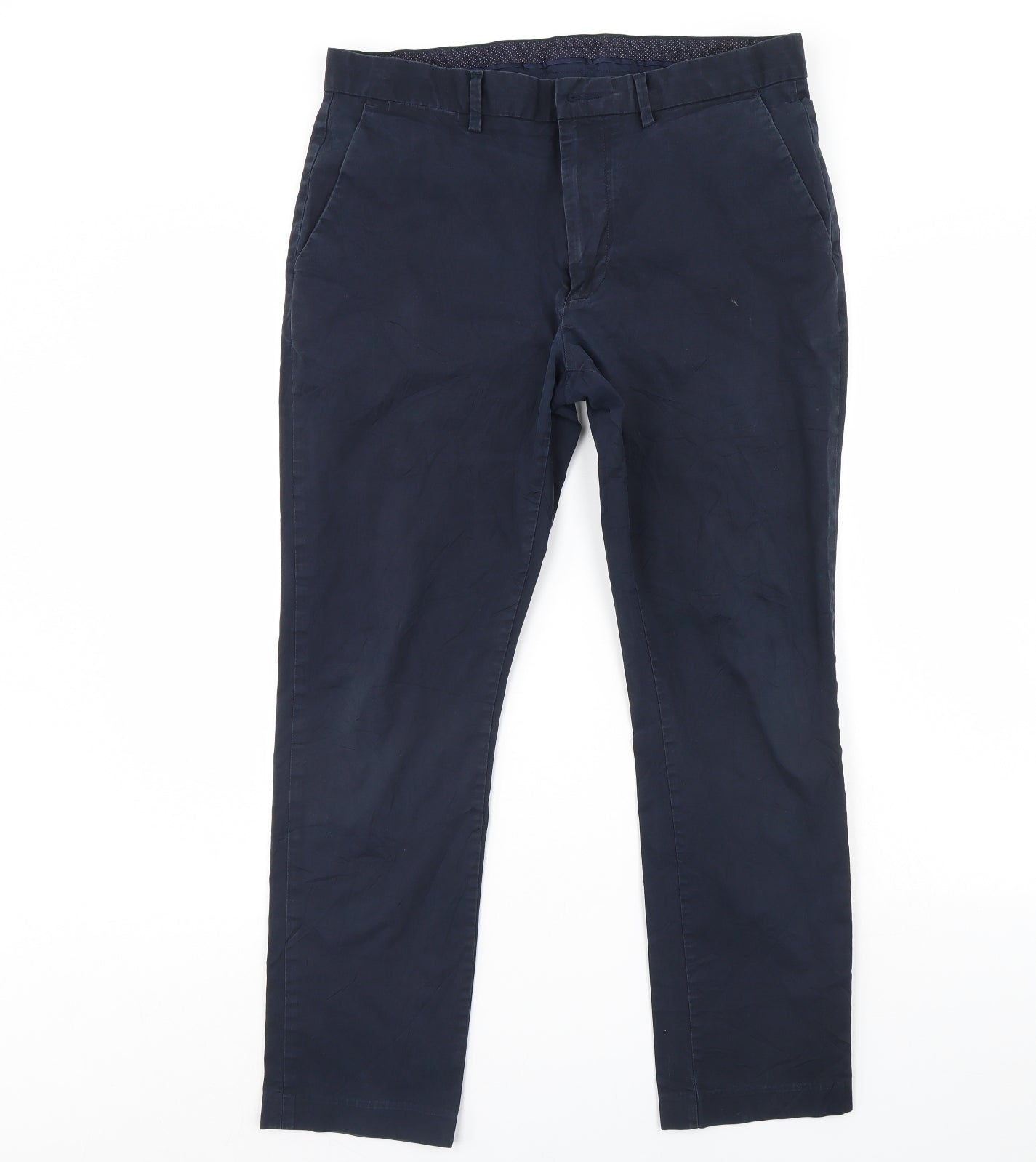 m&s Mens Blue   Trousers  Size 34 in L29 in