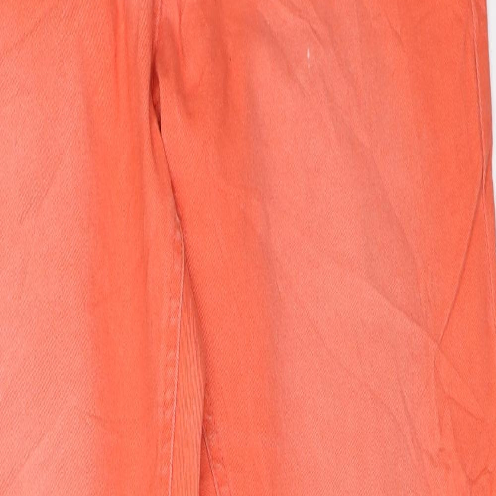 ESMARA Womens Orange   Straight Jeans Size 16 L32 in