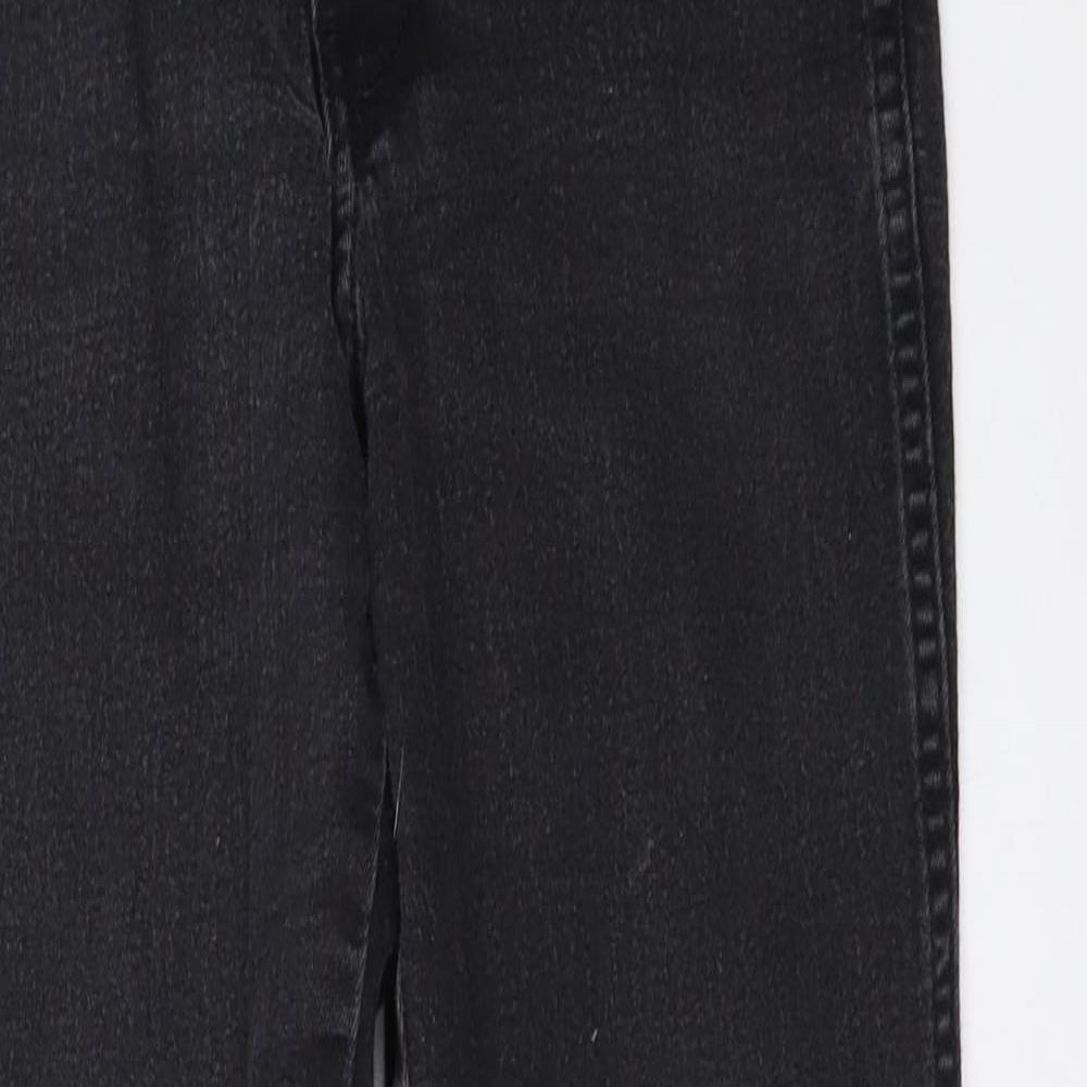 H&M Womens Black  Denim Skinny Jeans Size 27 in L27.5 in