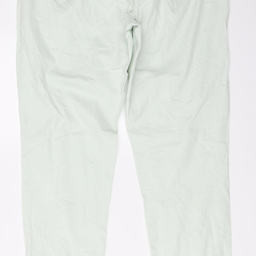 Preworn Womens Green   Capri Trousers Size 33 in L27.5 in
