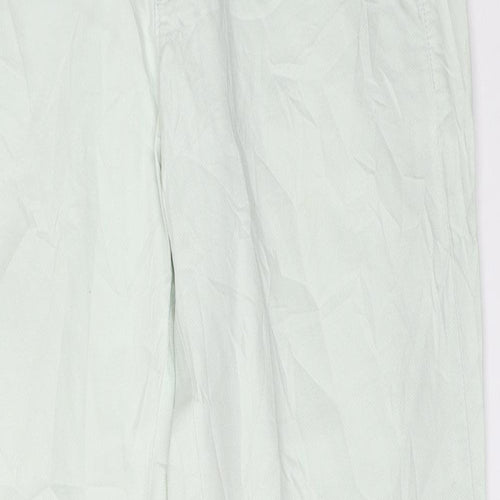 Preworn Womens Green   Capri Trousers Size 33 in L27.5 in