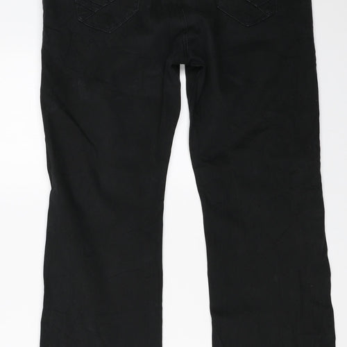 Gourd Womens Black   Trousers  Size 33 in L27 in