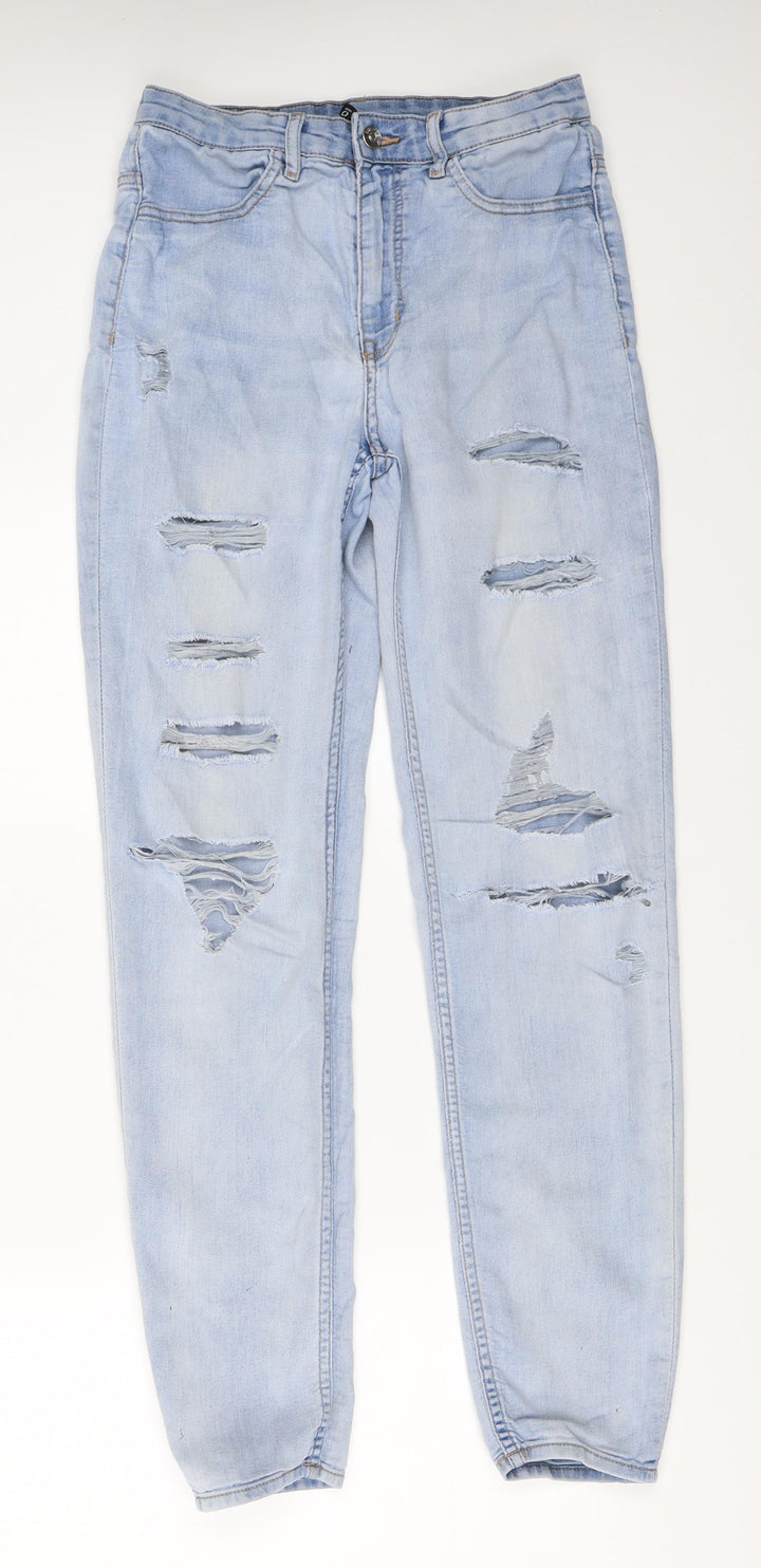 H&M Womens Blue   Straight Jeans Size 36 L29 in