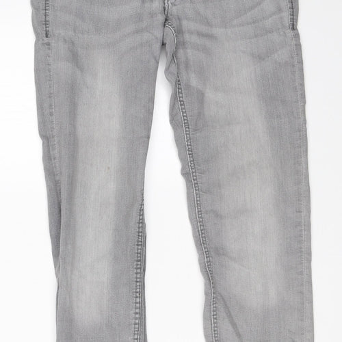 H&M Womens Grey   Skinny Jeans Size 38 L31.5 in