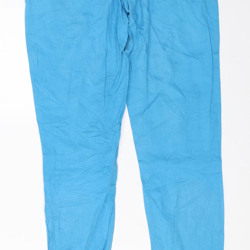 Flouse Womens Blue   Chino Trousers Size XS L30.5 in