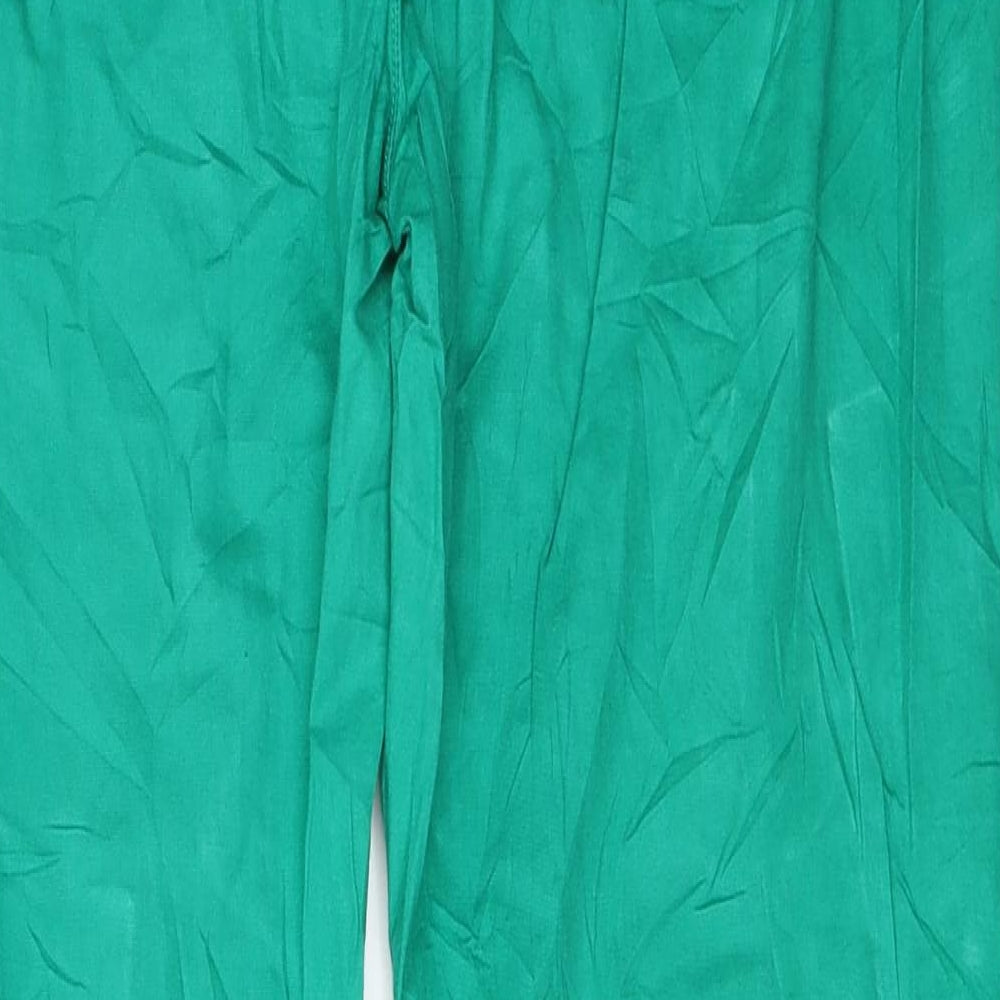 In Extenso Womens Green   Chino Trousers Size M L27.5 in