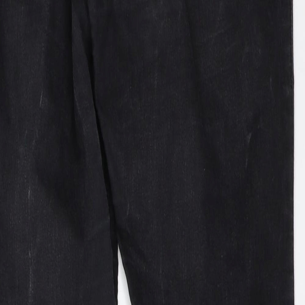 Topshop Womens Black  Denim Skinny Jeans Size 30 in L32 in - joni jeans