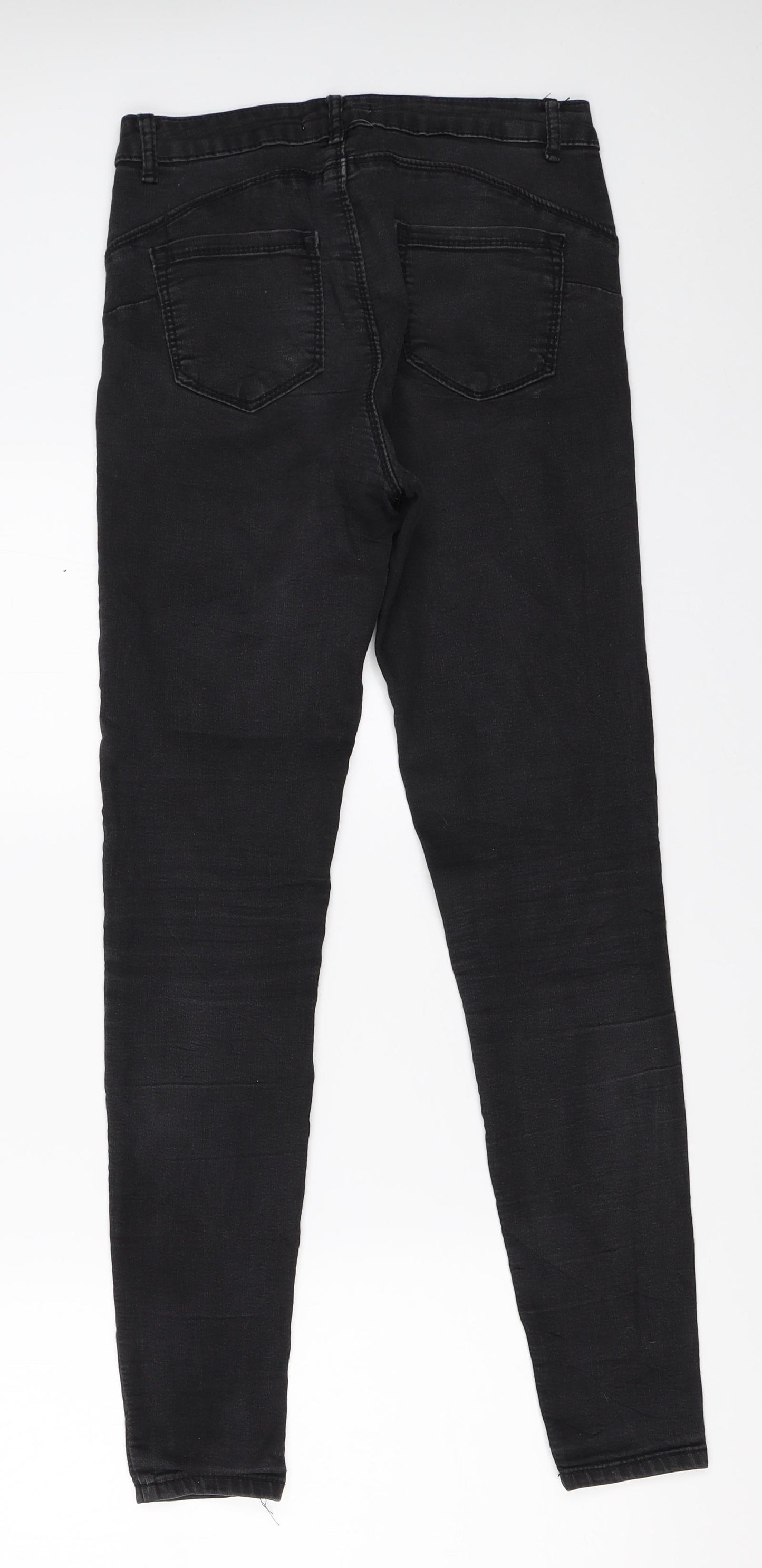 Goodies Womens Black   Skinny Jeans Size 38 L27.5 in