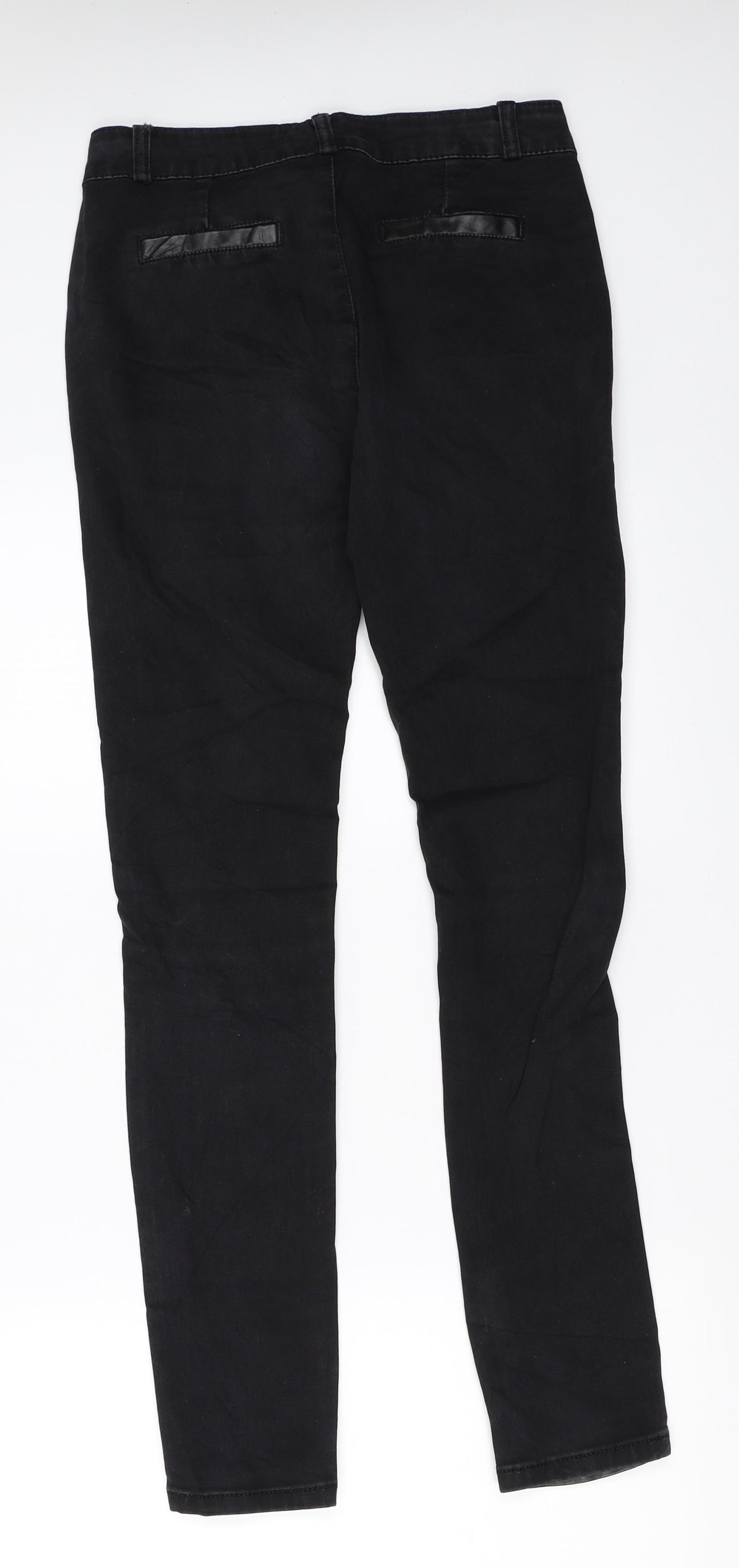 Freesia Womens Black   Skinny Jeans Size S L29 in