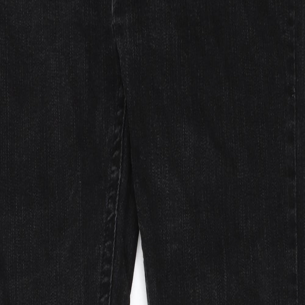Primark Womens Black  Denim Skinny Jeans Size 14 L31 in