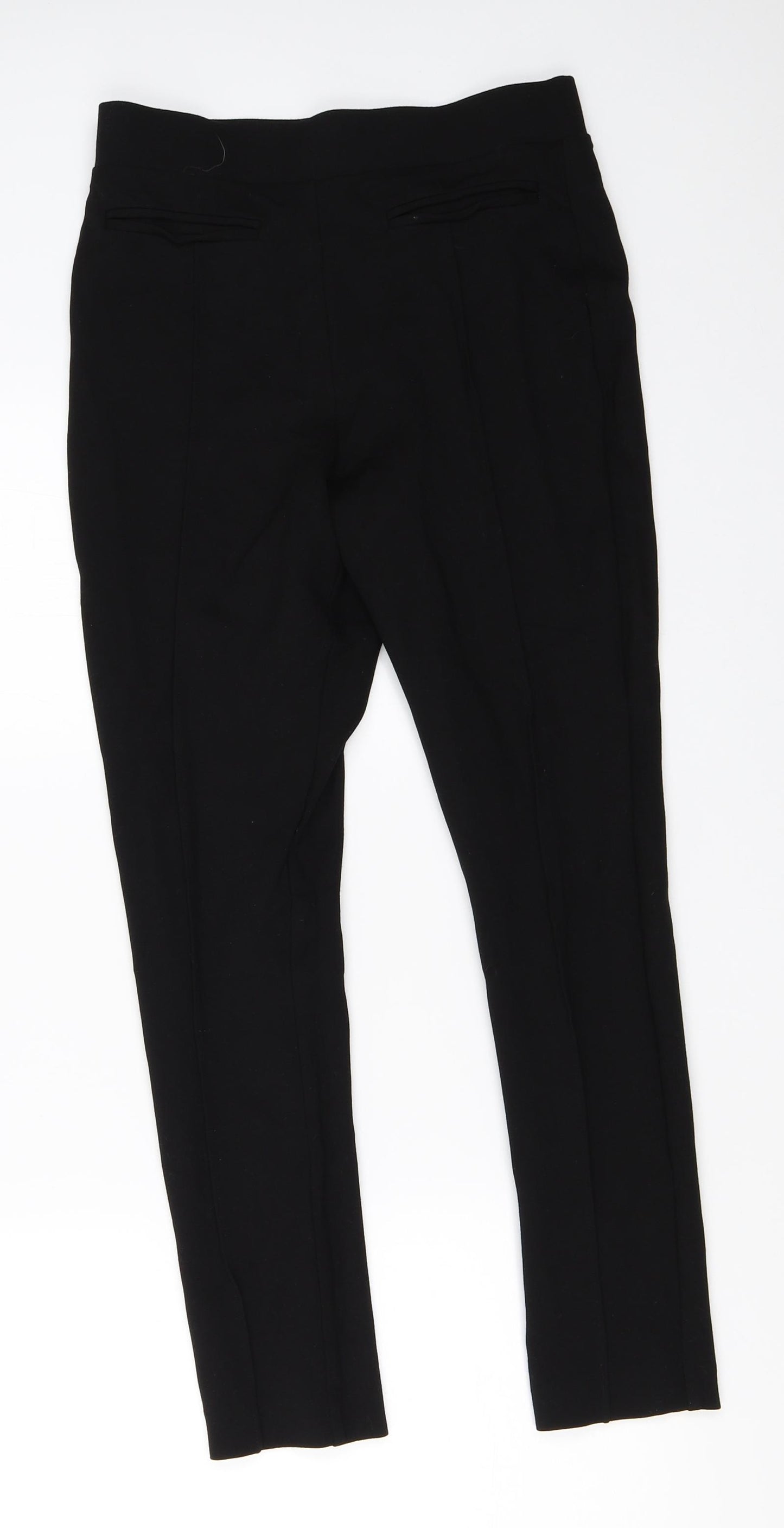 TU Womens Black   Capri Trousers Size 8 L26.5 in