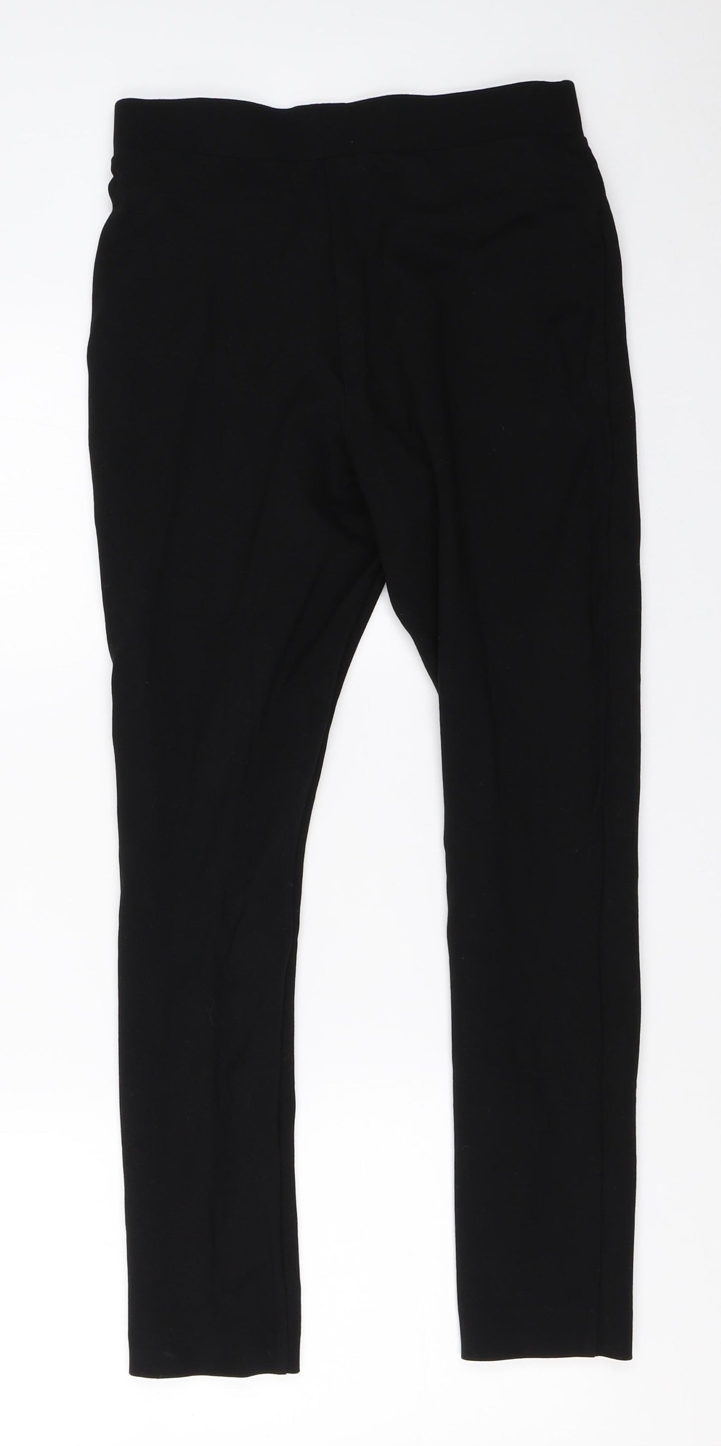 TU Womens Black   Capri Trousers Size 8 L26.5 in