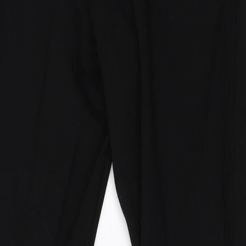 TU Womens Black   Capri Trousers Size 8 L26.5 in