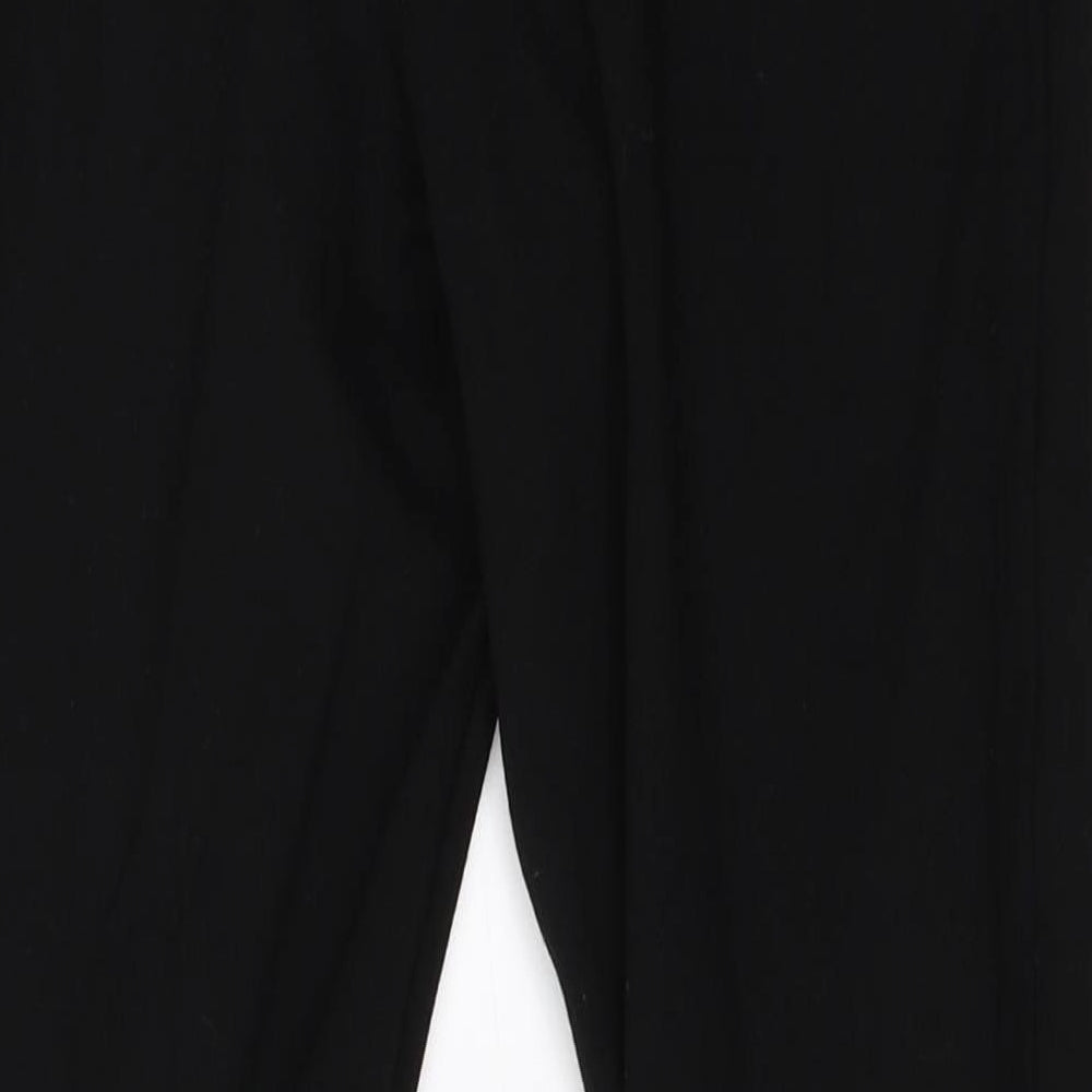 TU Womens Black   Capri Trousers Size 8 L26.5 in