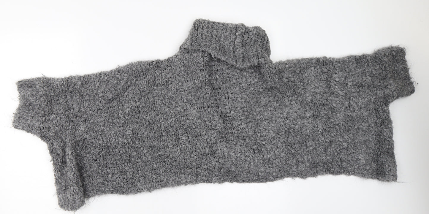 Zara Womens Grey   Pullover Jumper Size M