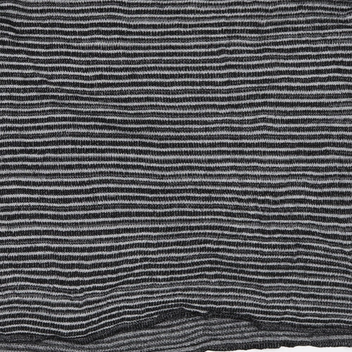 TALLY WEiJL Womens Grey Striped  Pullover Jumper Size M