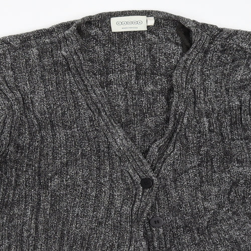 Canda Womens Grey   Cardigan Jumper Size L