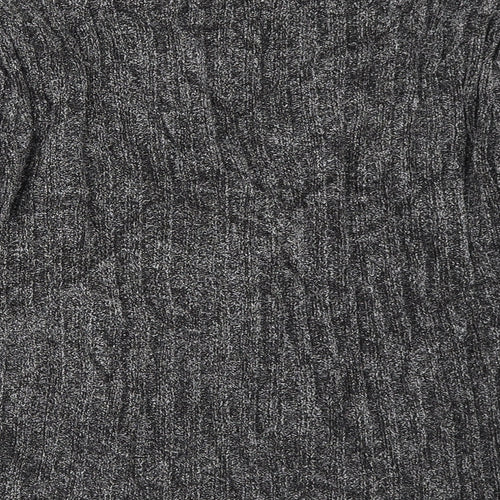 Canda Womens Grey   Cardigan Jumper Size L