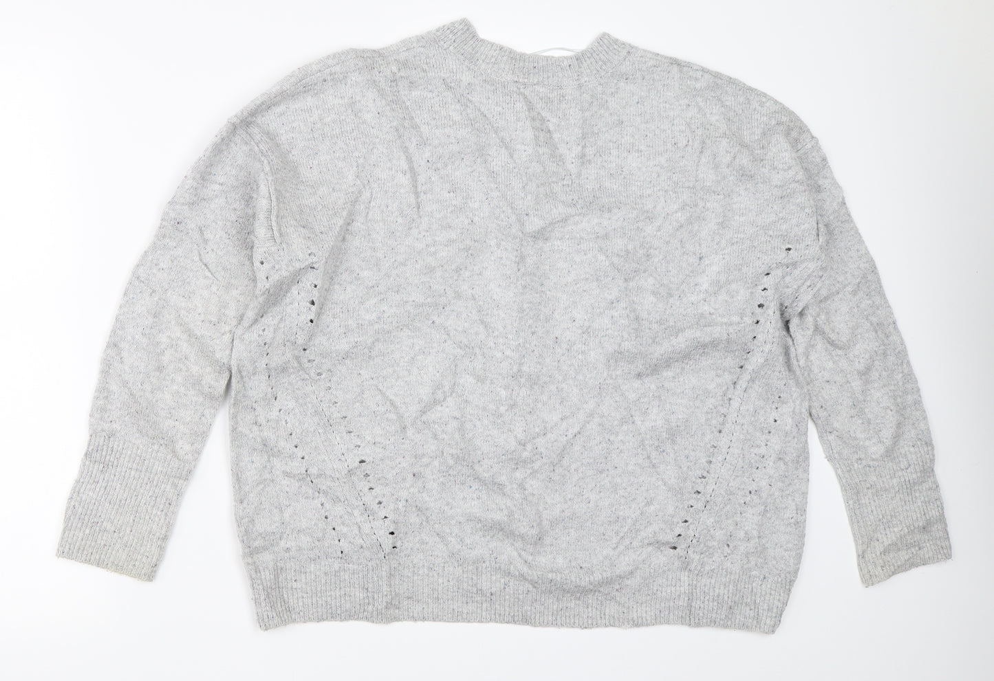 Topshop Womens Grey   Pullover Jumper Size 8