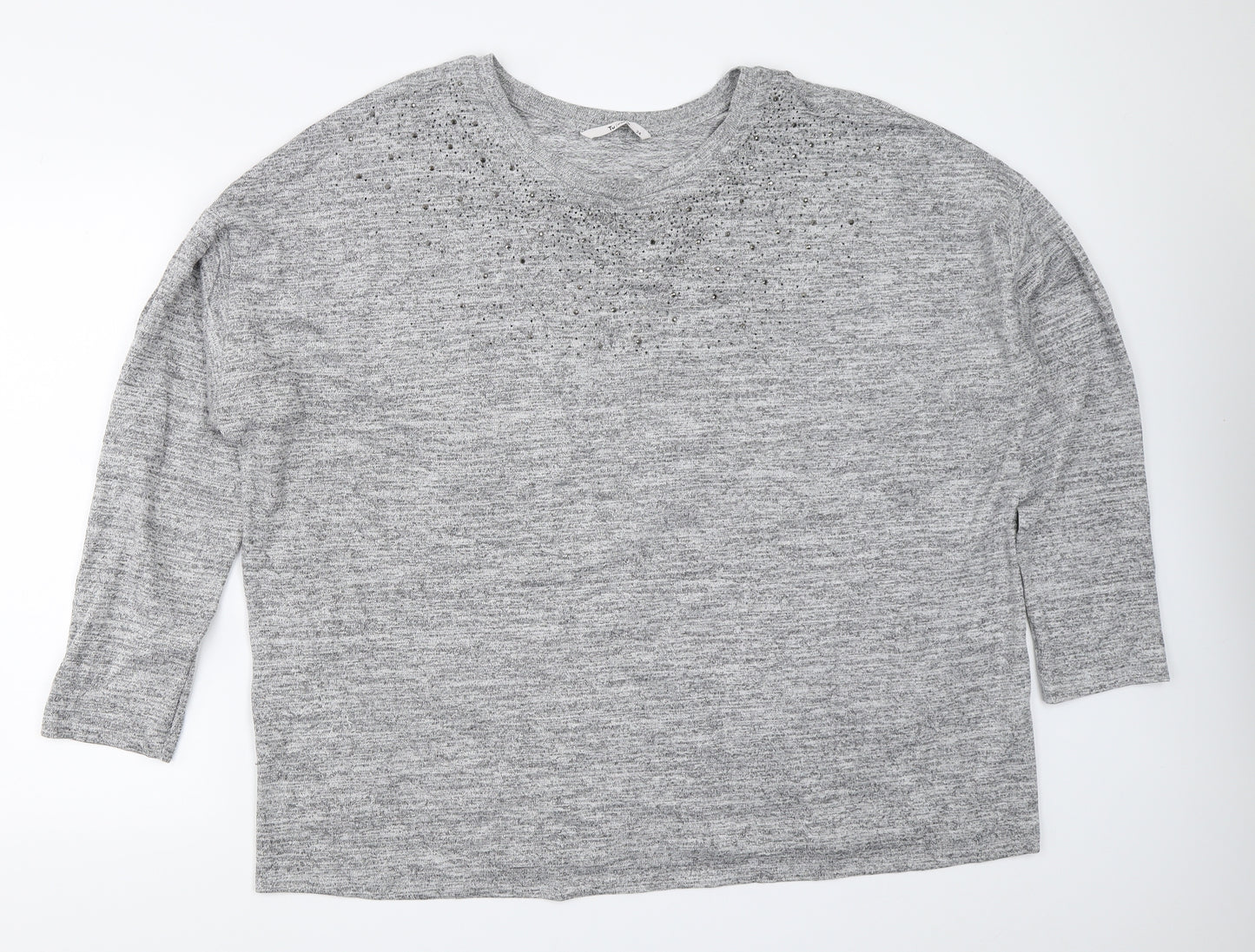 TU Womens Grey   Pullover Jumper Size 12