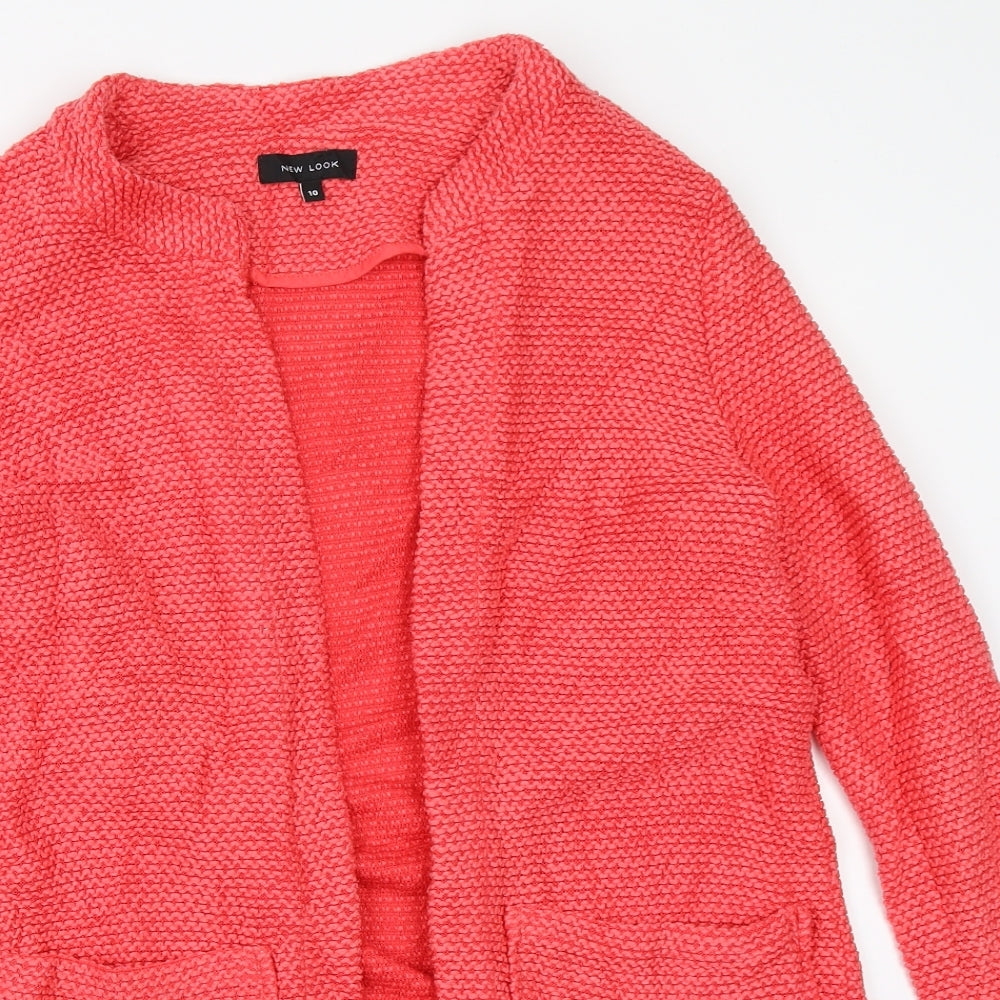New Look Womens Pink   Cardigan Jumper Size 10