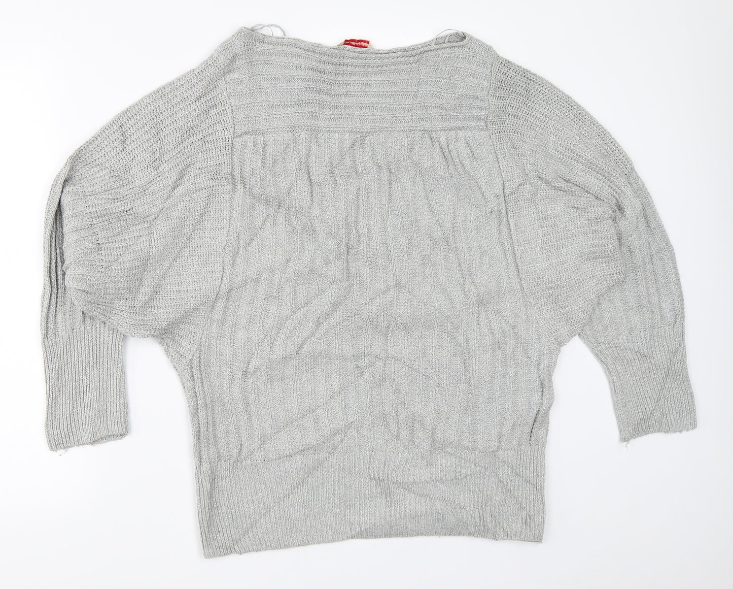 Miss Selfridge Womens Grey   Pullover Jumper Size 10