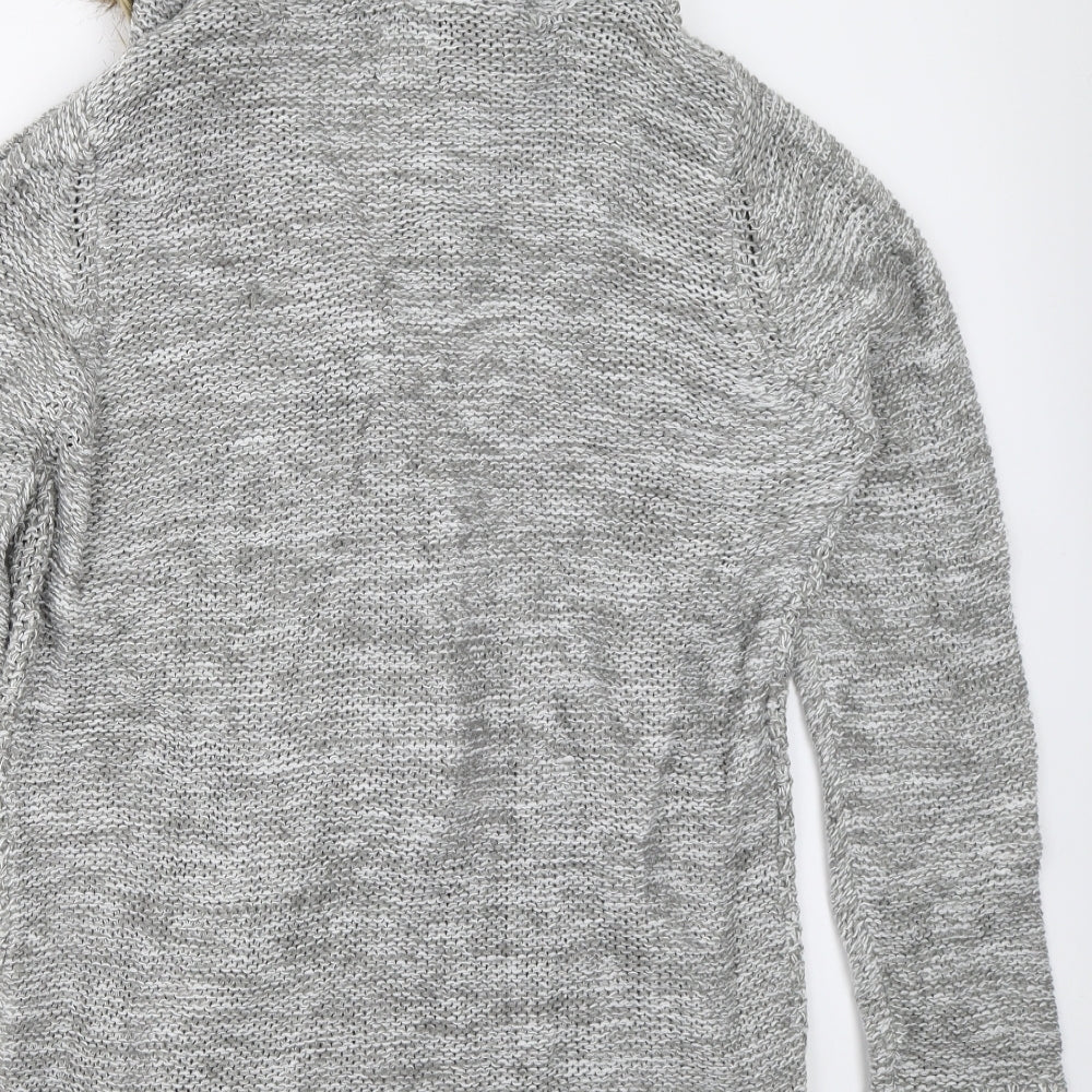 BeYou Womens Grey   Cardigan Jumper Size 16