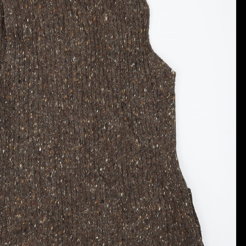 Preworn Womens Brown   Cardigan Jumper Size S