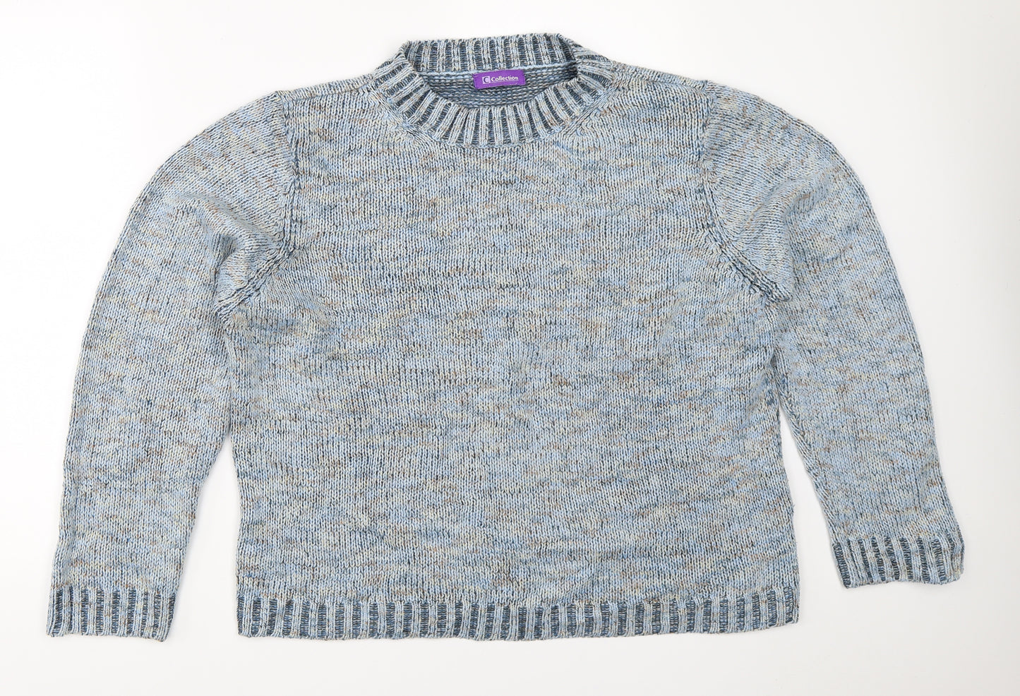 Collection Womens Blue   Pullover Jumper Size 18